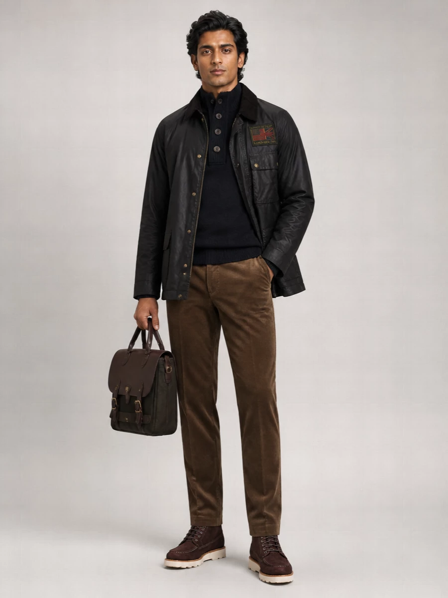 Barbour Waxed Cotton Workers Jacket