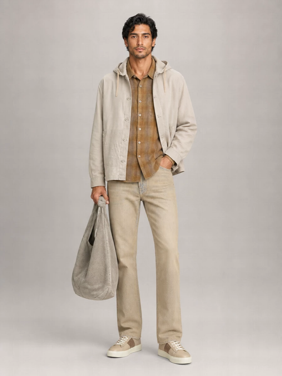 Our Legacy Hooded Oversized Shirt Jacket