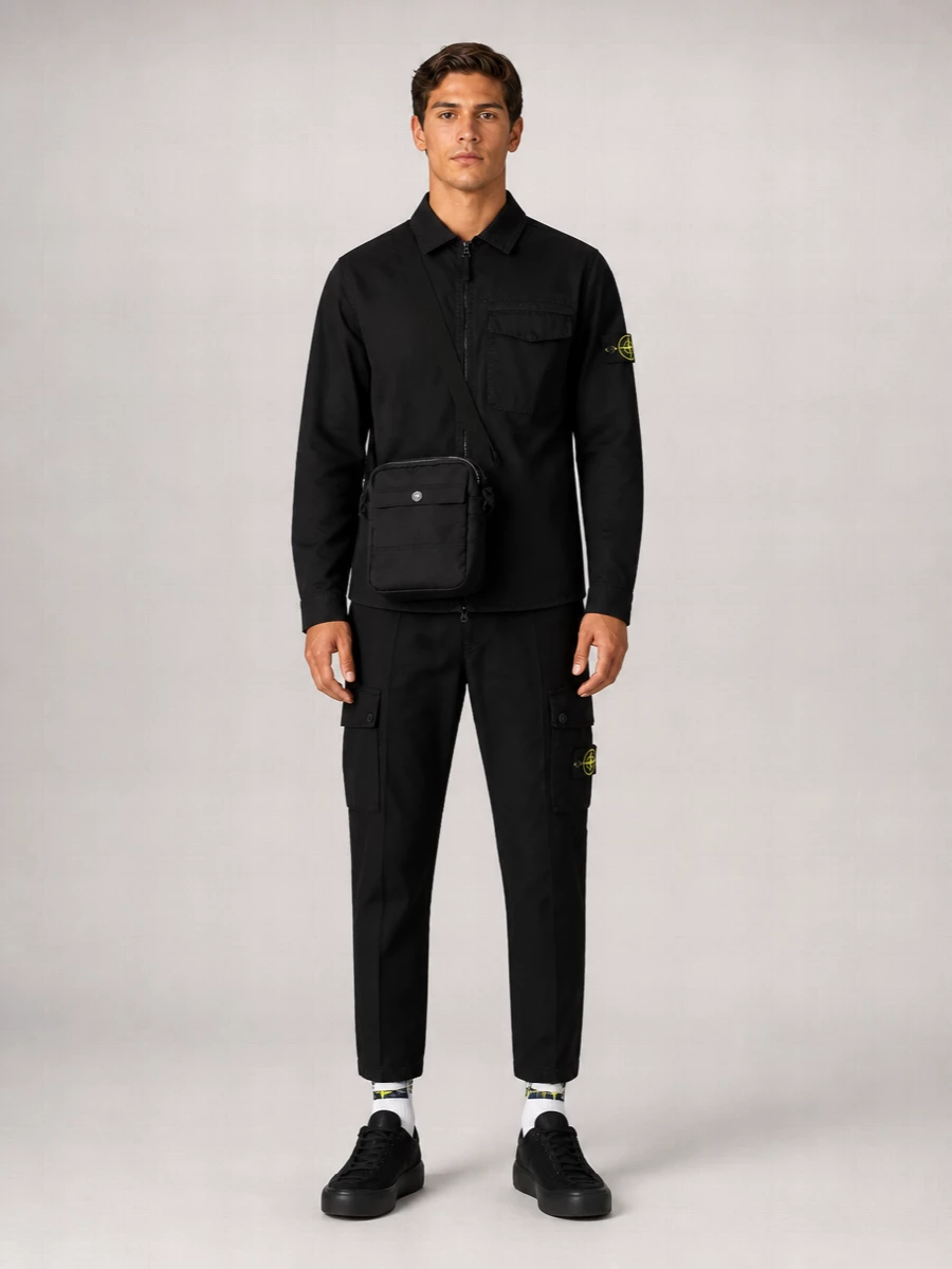 Stone Island Cotton Cargo Pants