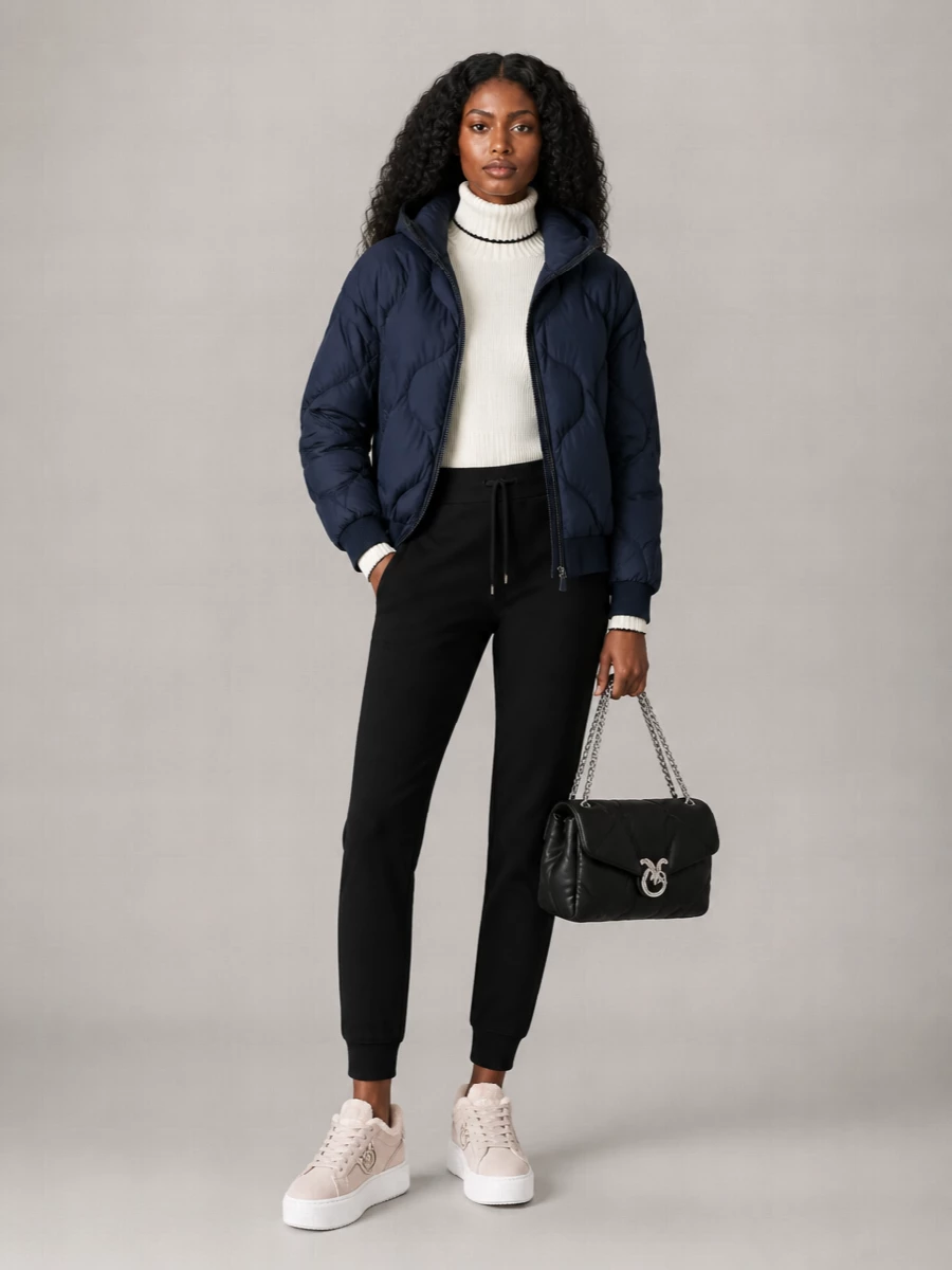 Pinko Quilted Puffer Jacket