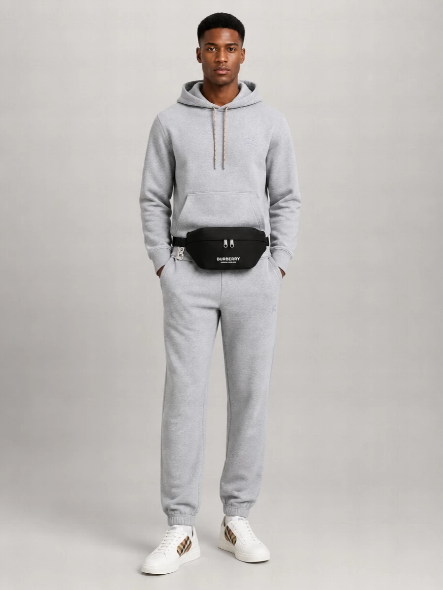 Burberry Cotton Straight-Leg Track Pants