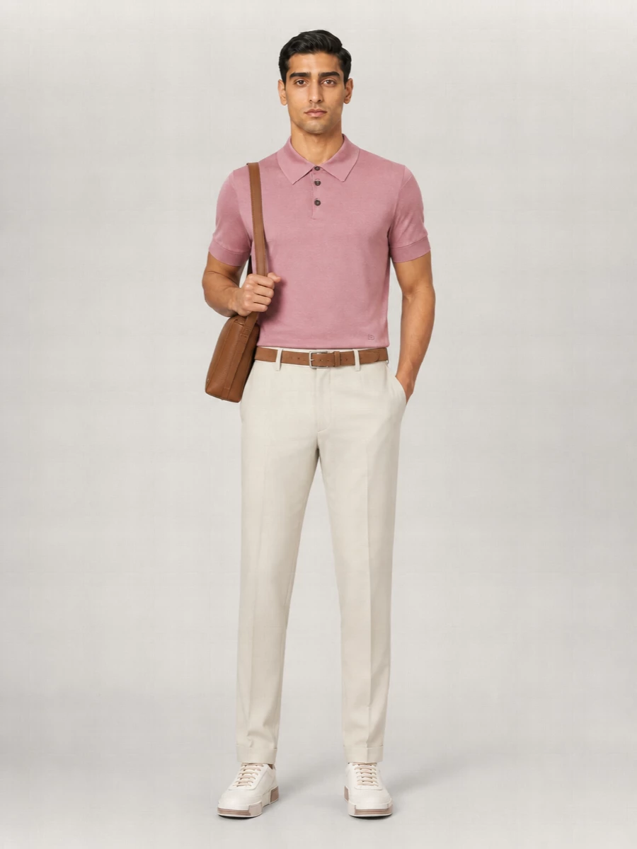 Dolce&Gabbana Silk Polo Shirt
