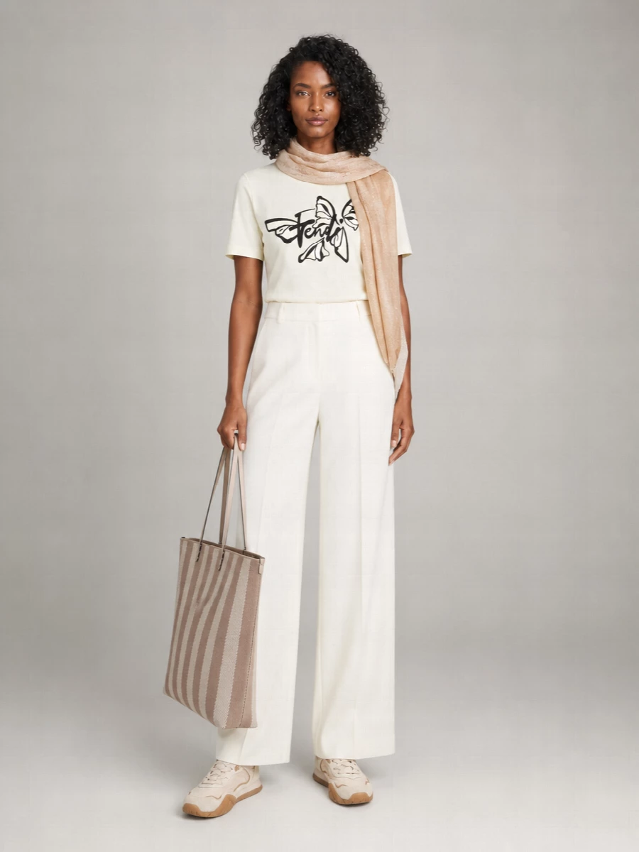 Fendi Cotton Nightfly T-Shirt