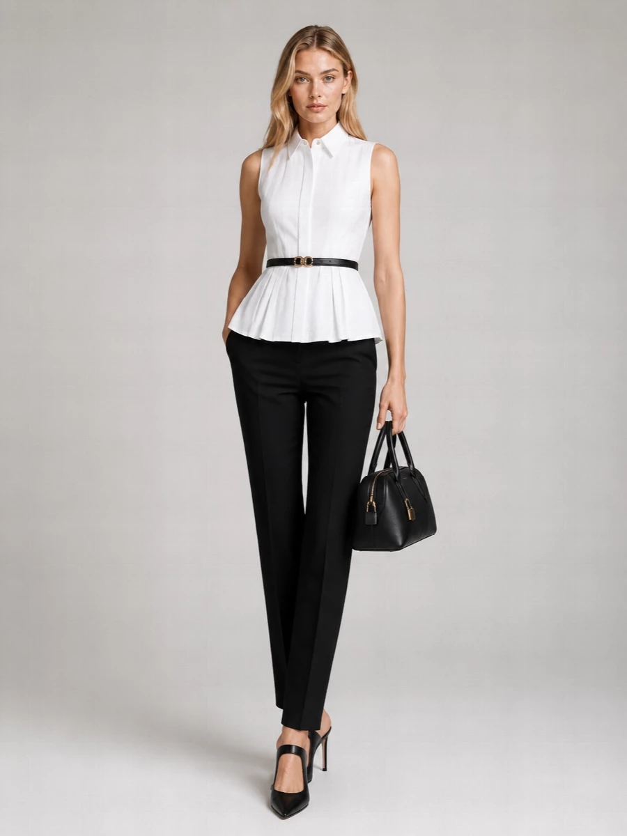 Sportmax Pleated Tailored Trousers