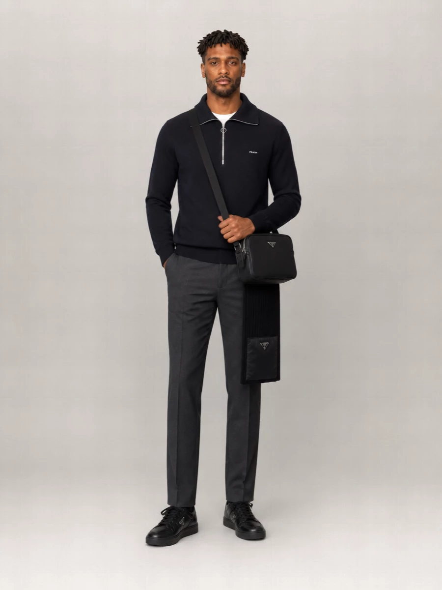 Prada fine-knit wool jumper