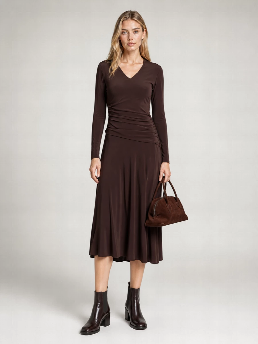 The Attico Mini Suede Top Handle Bag