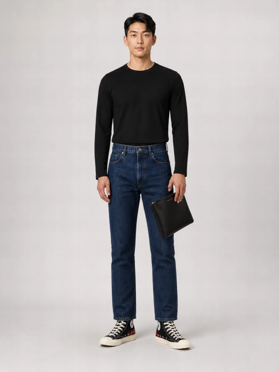 Comme Des Garçons Cotton Long-Sleeve Shirt