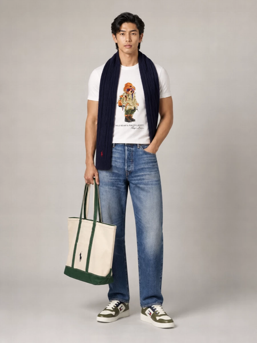 Tommy Hilfiger Leather Low-Top Sneakers