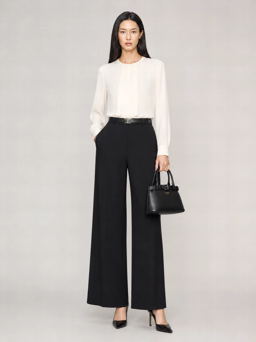 Giorgio Armani wide-leg trousers