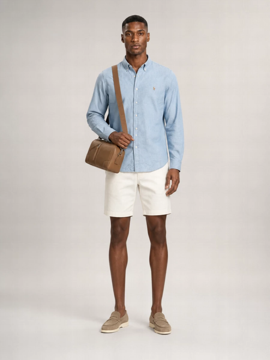 Polo Ralph Lauren Slim-Fit Chambray Shirt