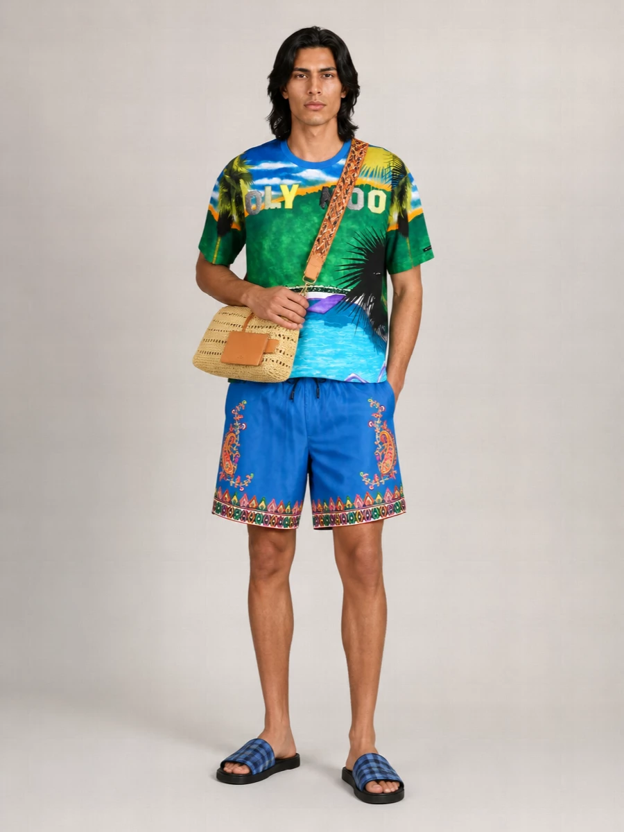 Etro Swim Trunk Bermuda Shorts