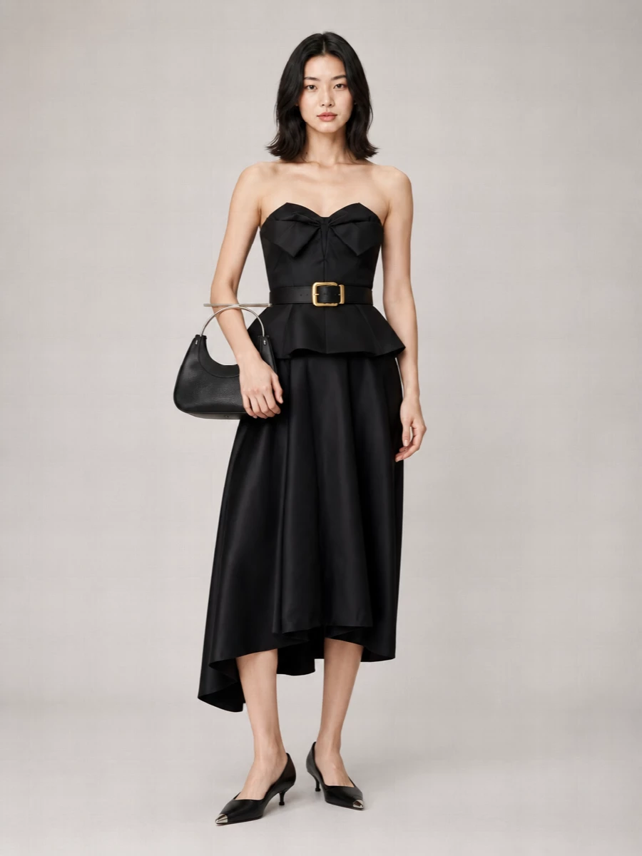 Alexander Mcqueen Silk Blend High-Rise Flared Asymmetric Midi Skirt