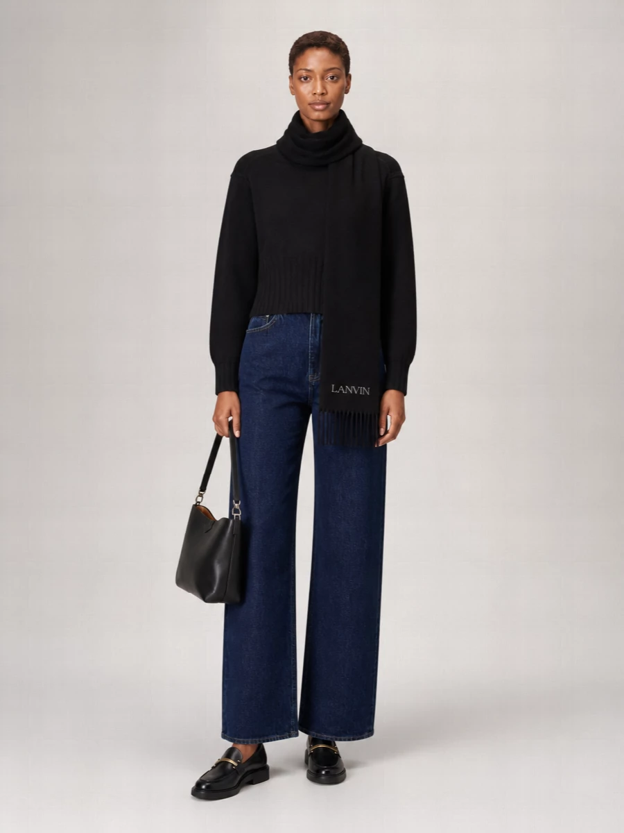 Loulou Studio Ribbed Cashmere Crew-Neck Jumper