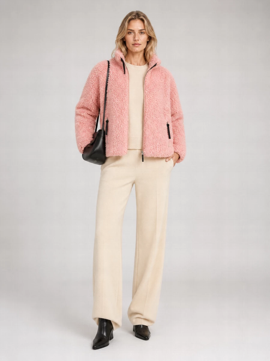 Jil Sander Teddy-Effect Jacket