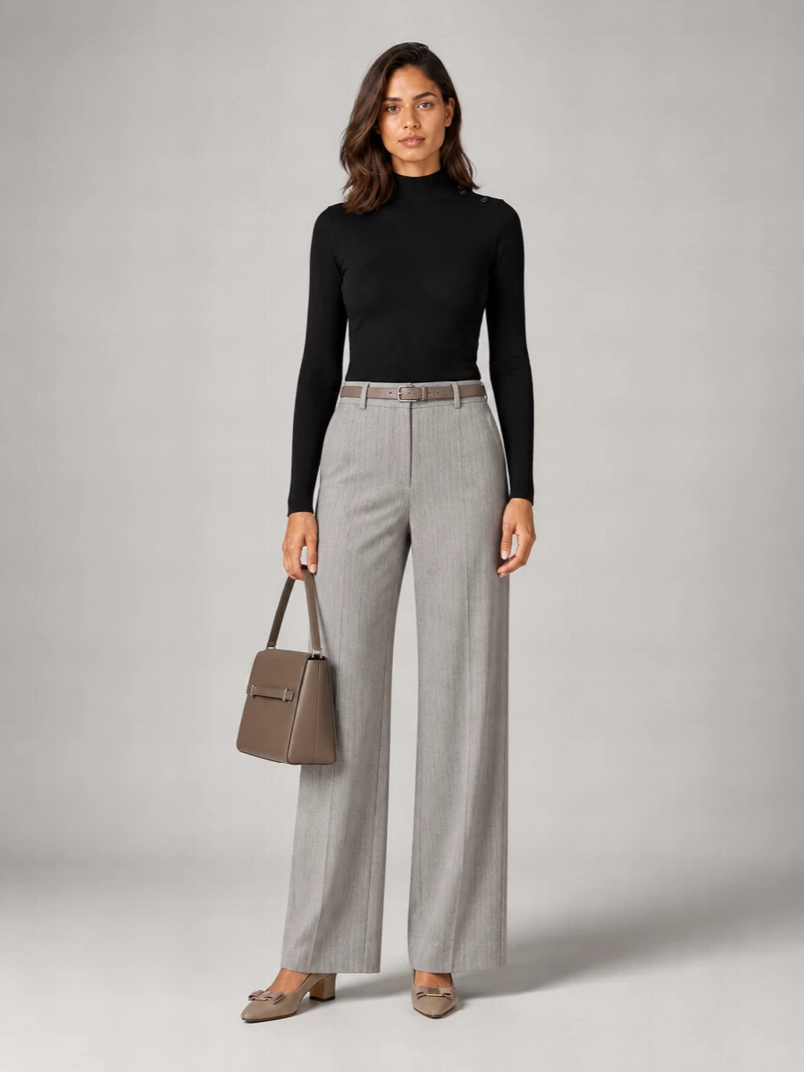Alberta Ferretti Embroidered Suit Trousers