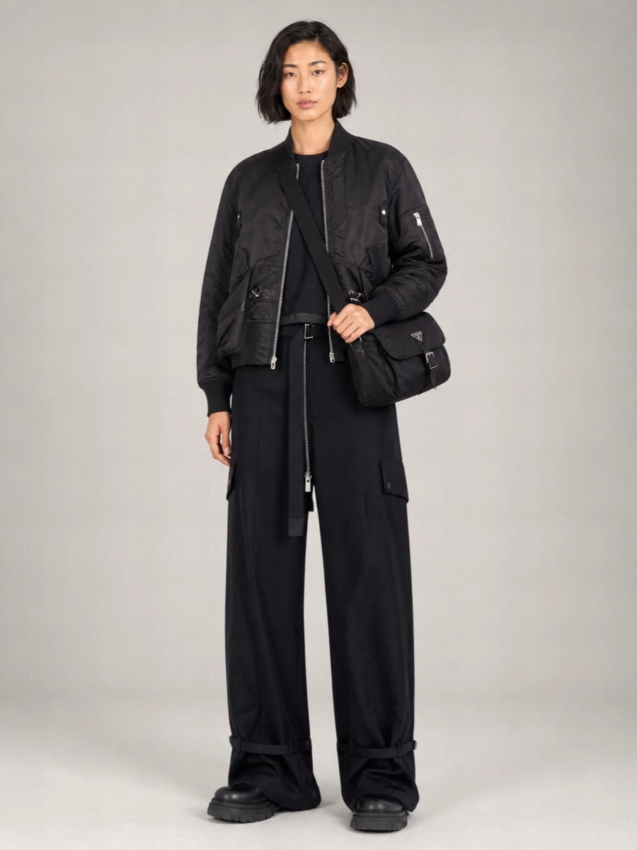 Sacai Nylon Bomber Jacket