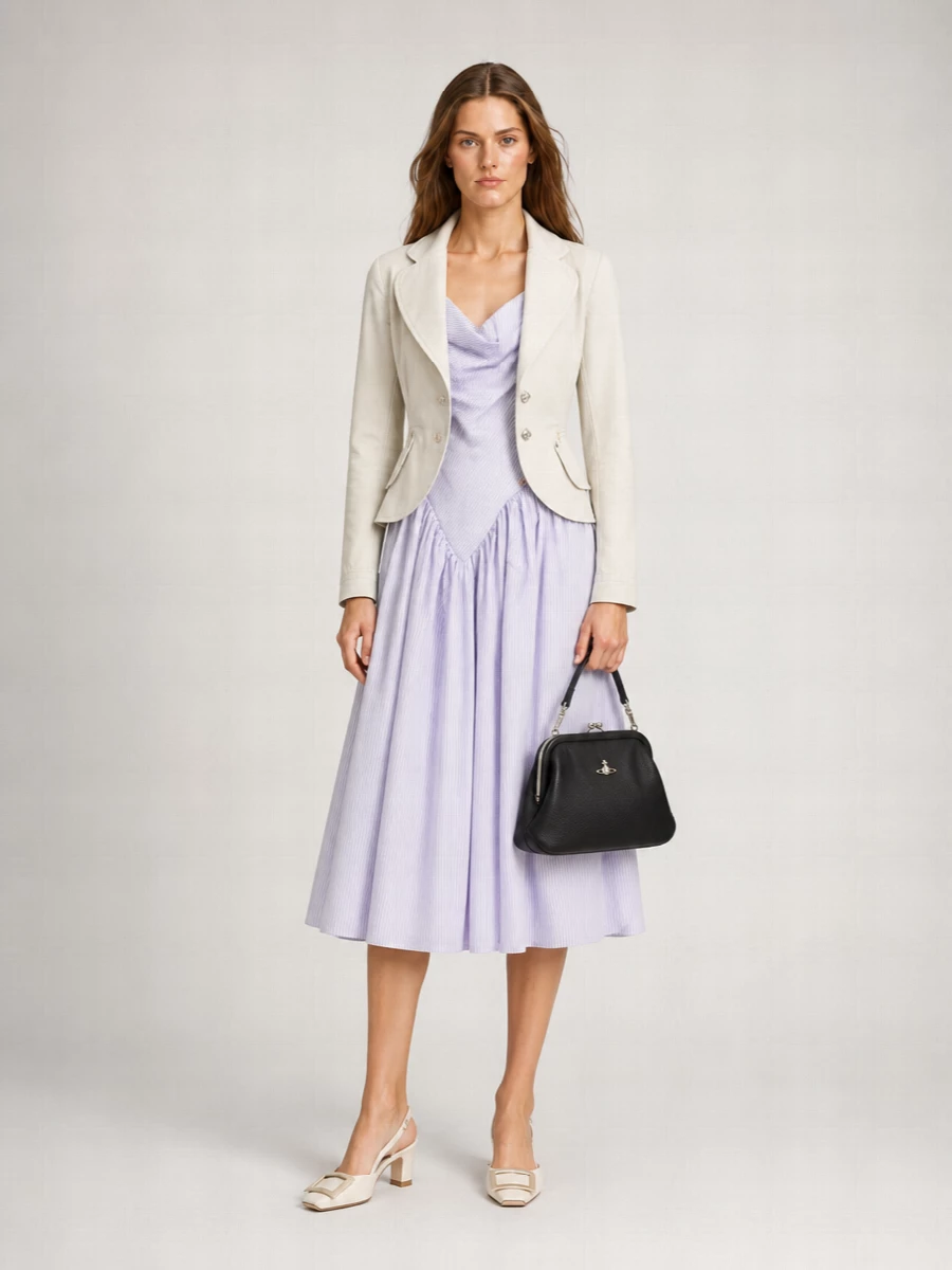 Vivienne Westwood Denim Single-Breasted Coat