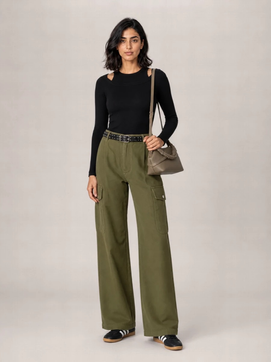 Ganni Bou Small Grained Shoulder Bag