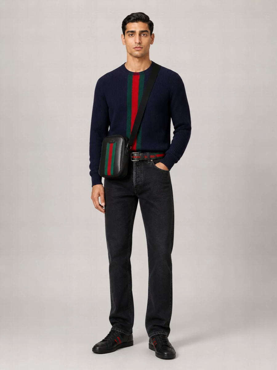 Gucci Leather Regular Belt