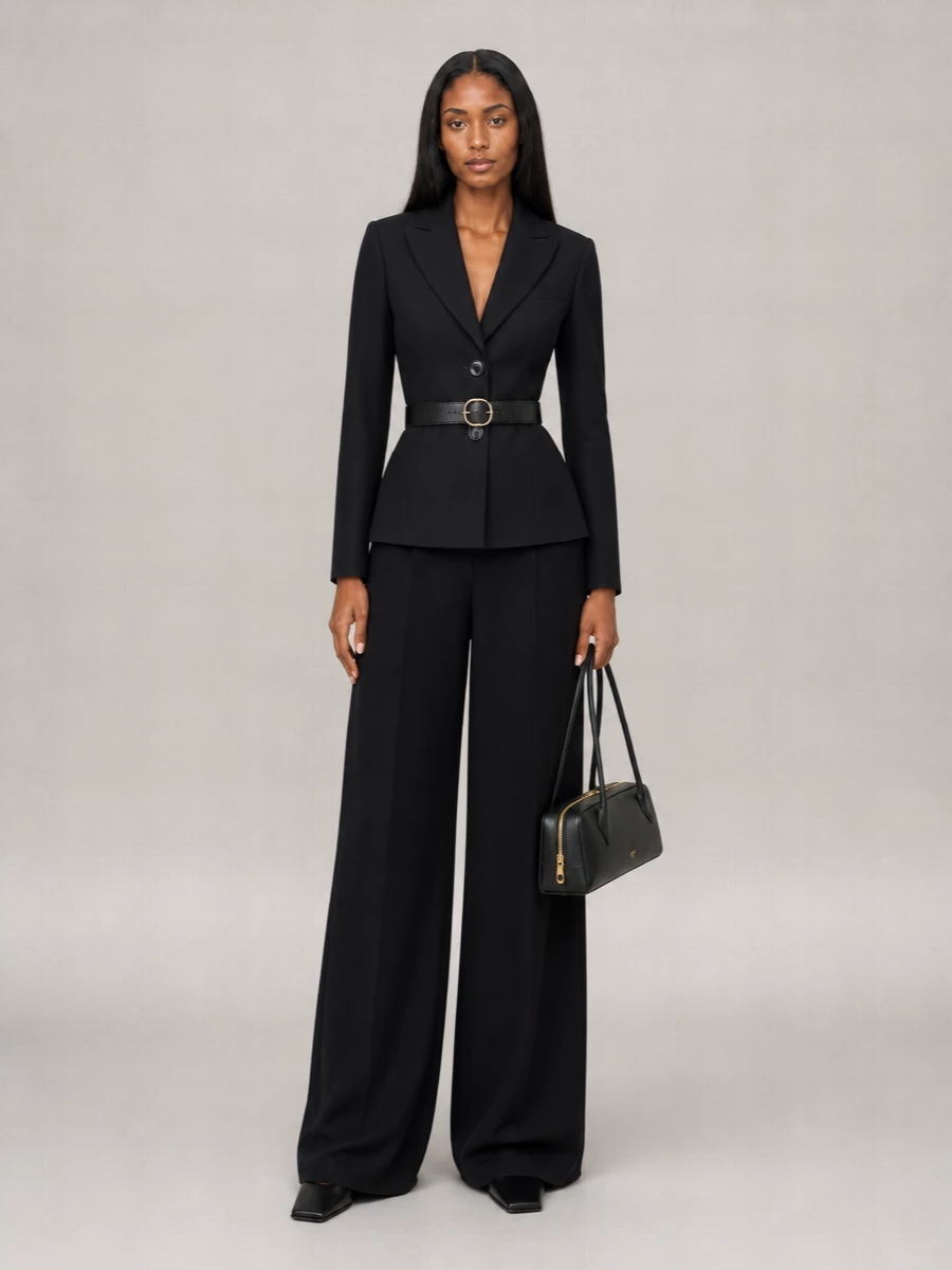 Alaïa Leather Medium Shoulder Bag