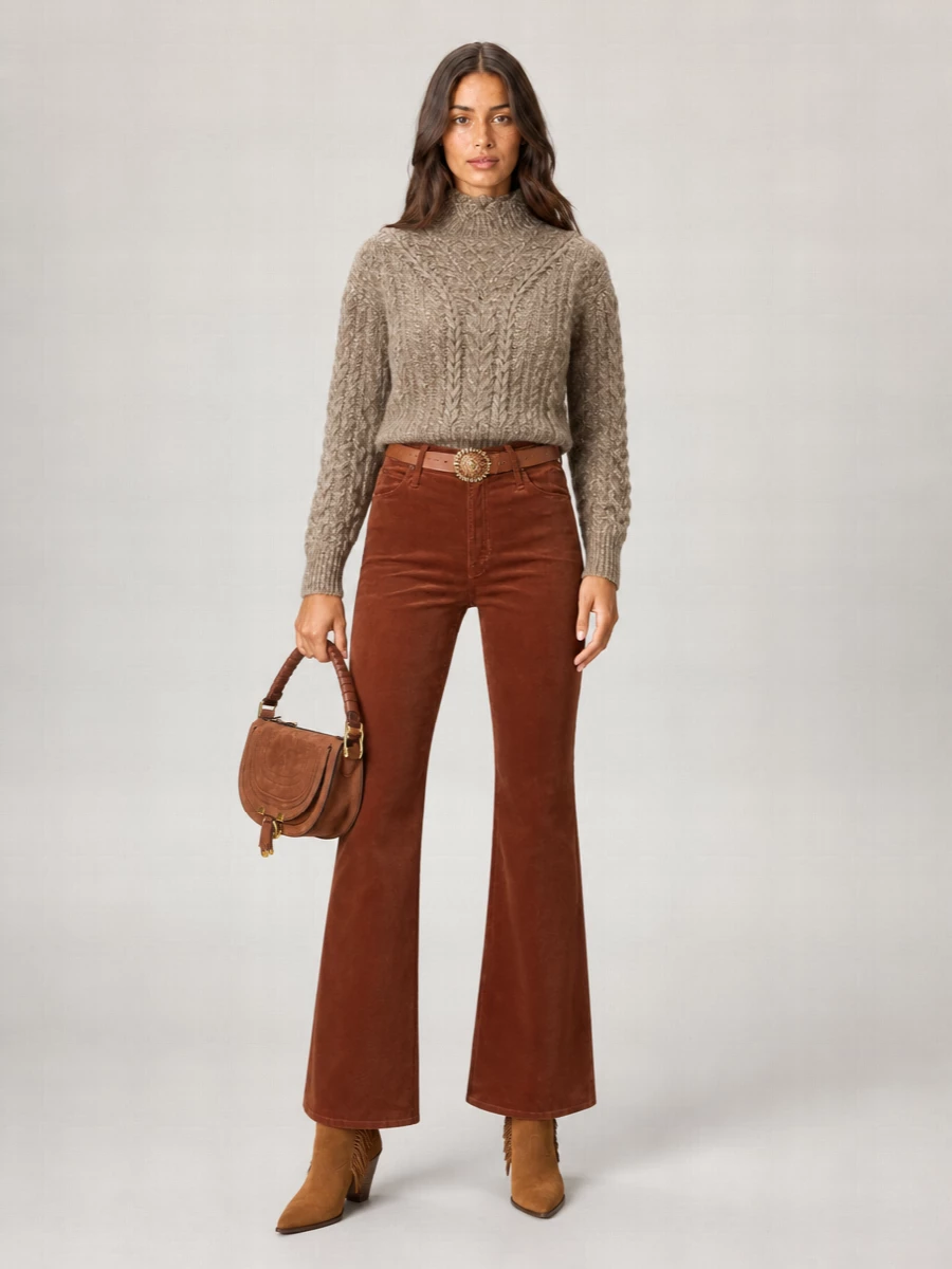 Chloé Marcie Mini Leather Clutch Bag