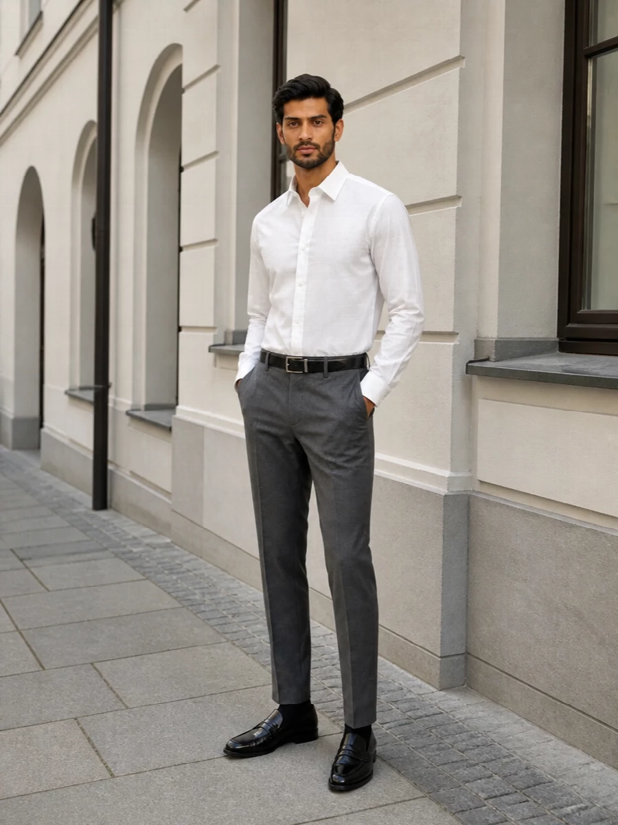 Michael kors shirt pt torino trousers tods loafers