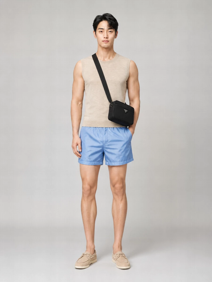 Prada Suede Boat Shoes