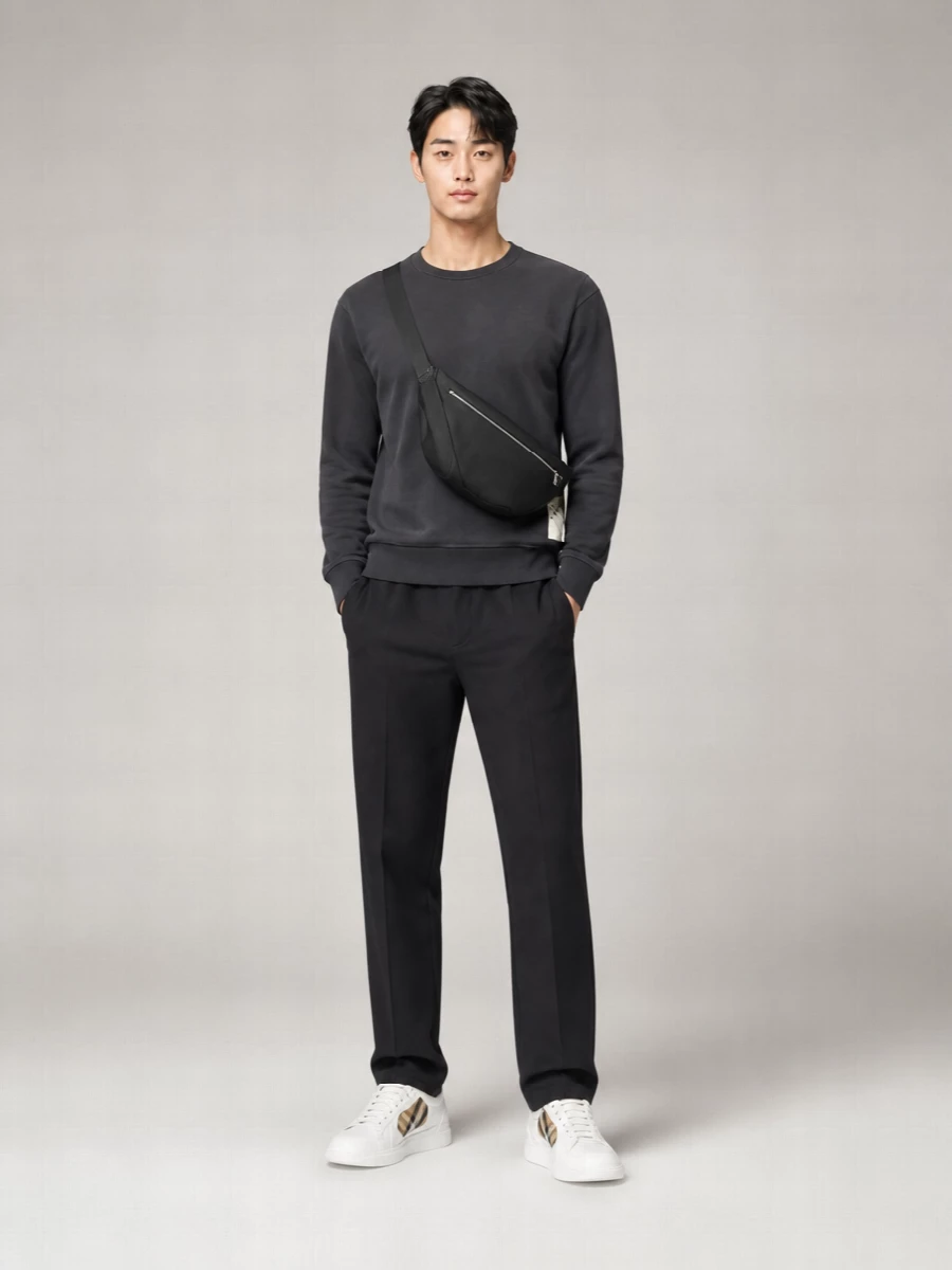 Burberry Cotton Crew-Neck Sweatshirt
