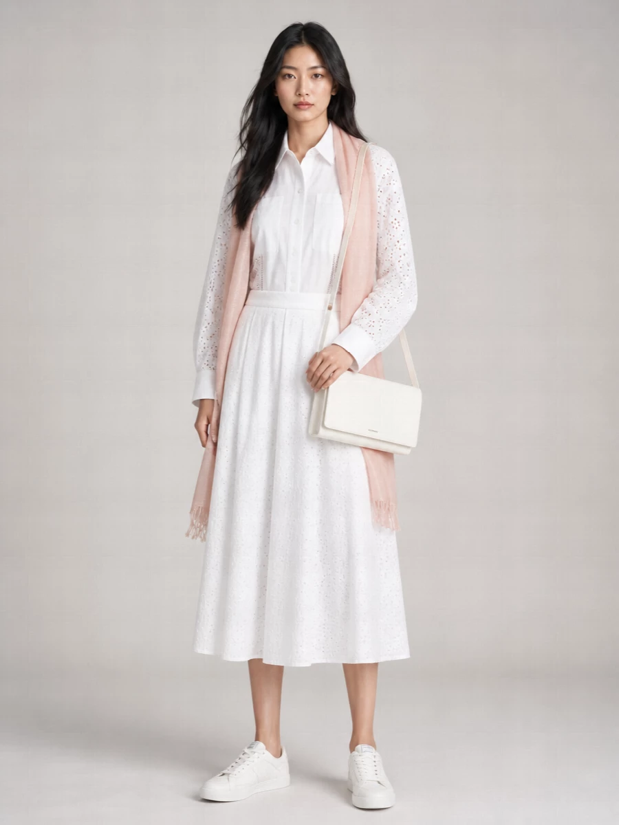 Kenzo Broderie Anglaise Shirt