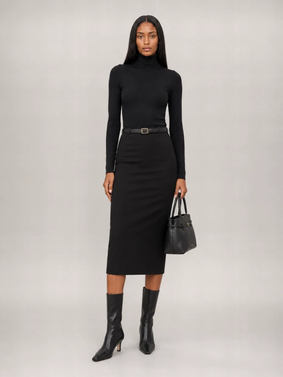 Max Mara Knit Pencil Skirt