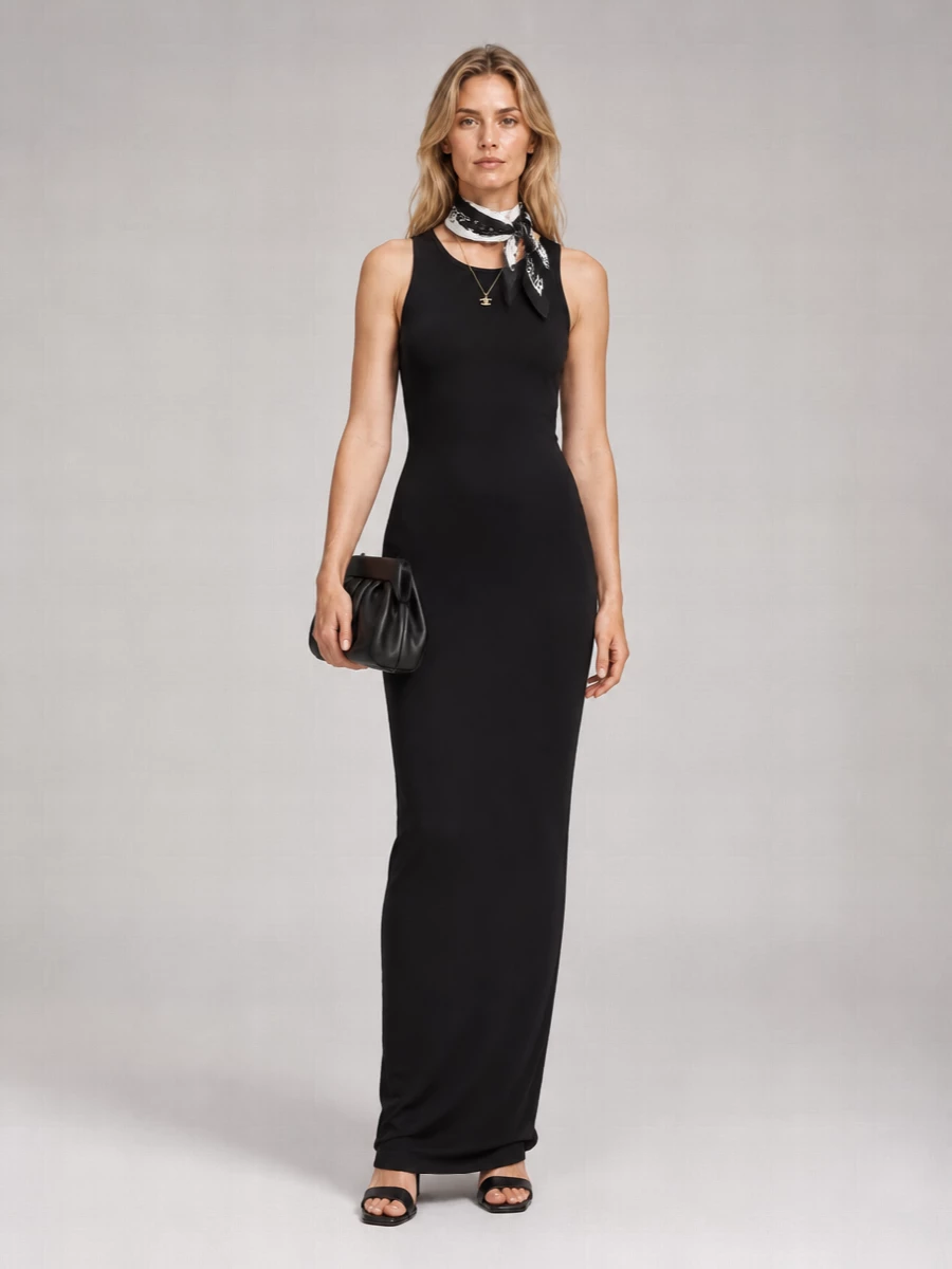 Entire Studios Sleeveless Slim-Fit Midi Dress
