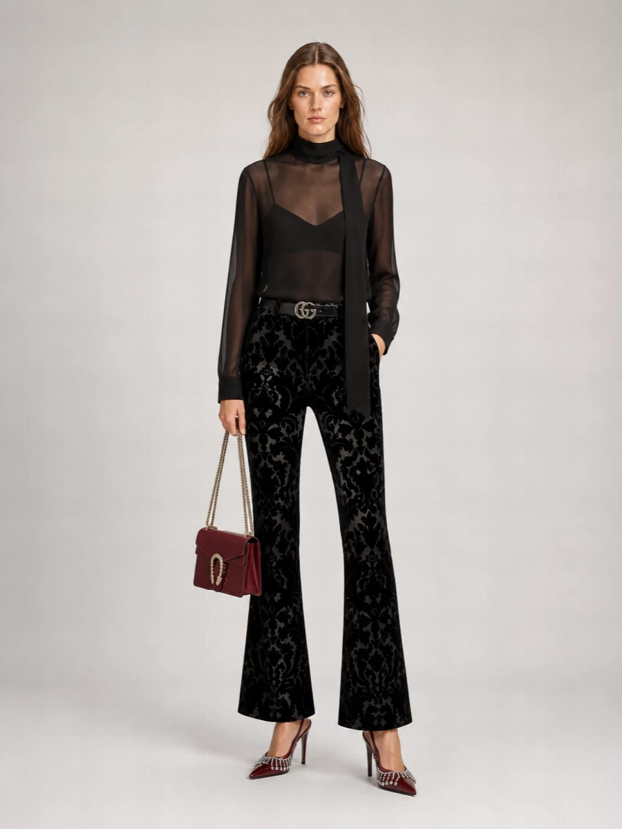 Gucci Flared Trousers