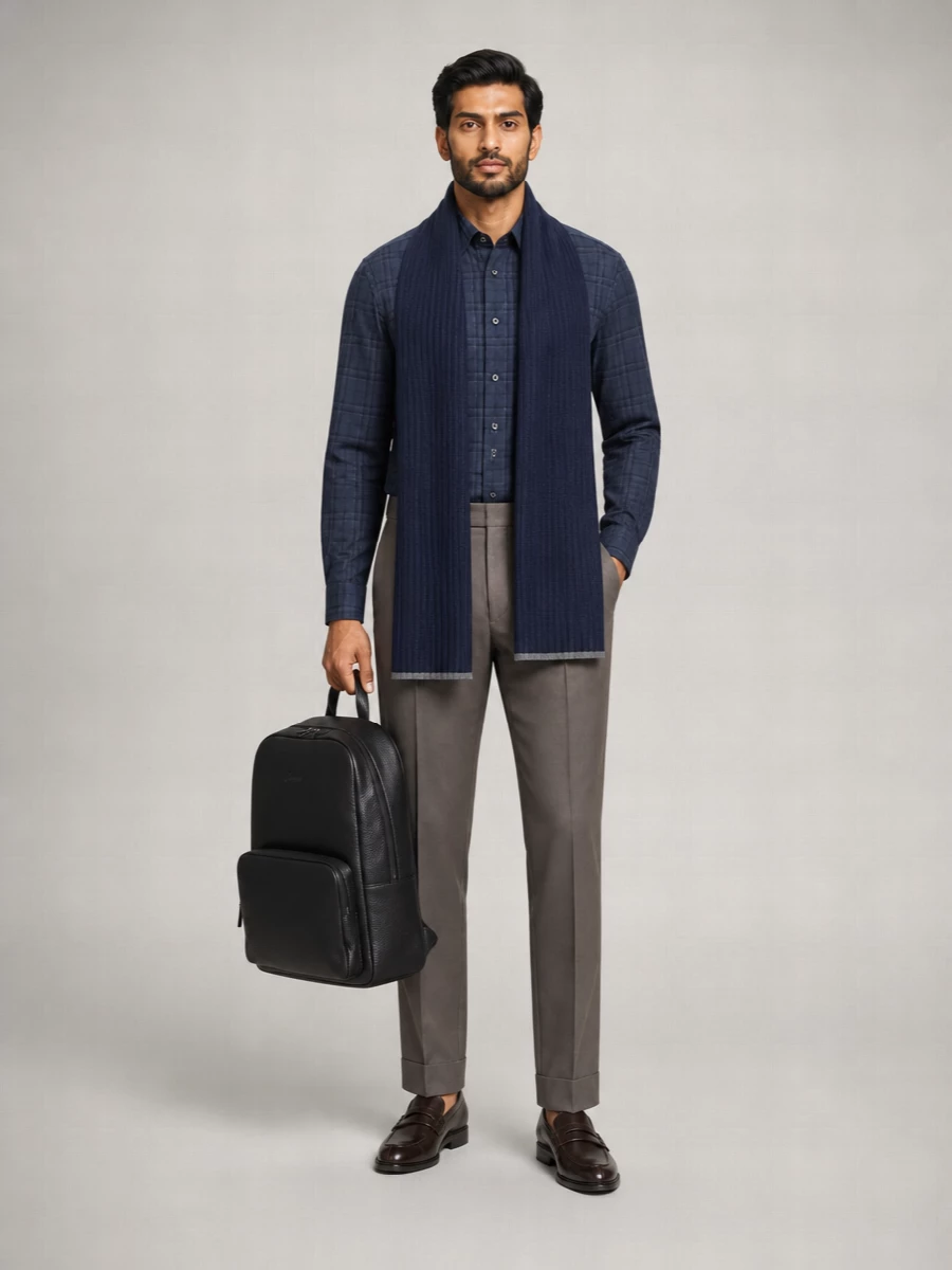 Brioni Wool Flannel Shirt
