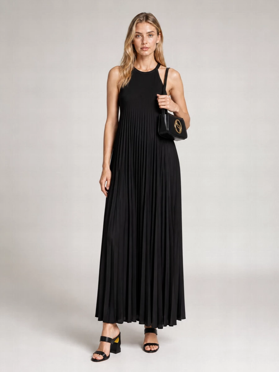 Sportmax Open Back Maxi Dress
