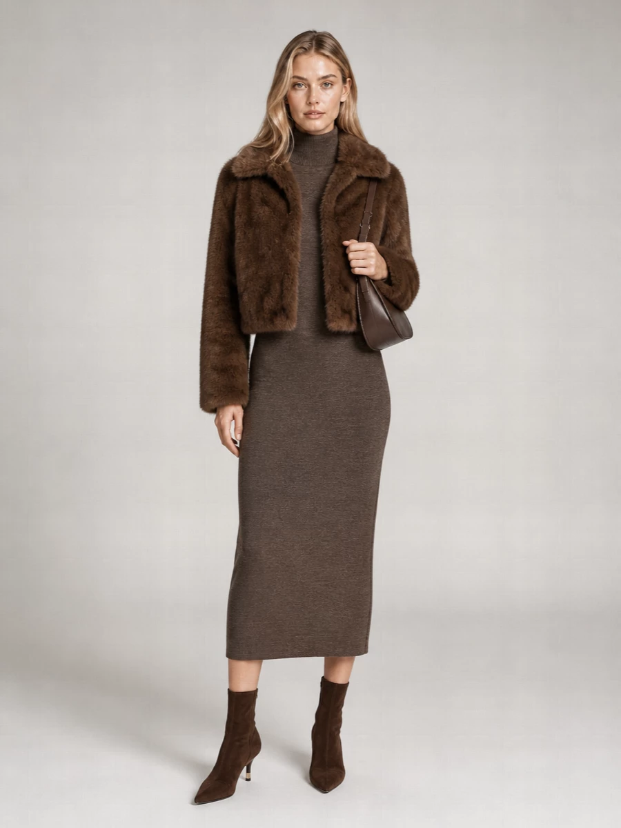 Dunst faux fur coat