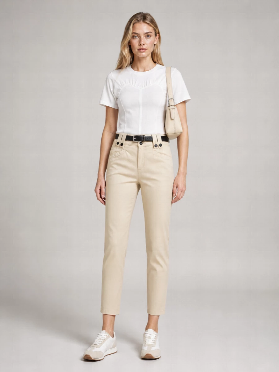 Totême Leather Belted Petite Shoulder Bag