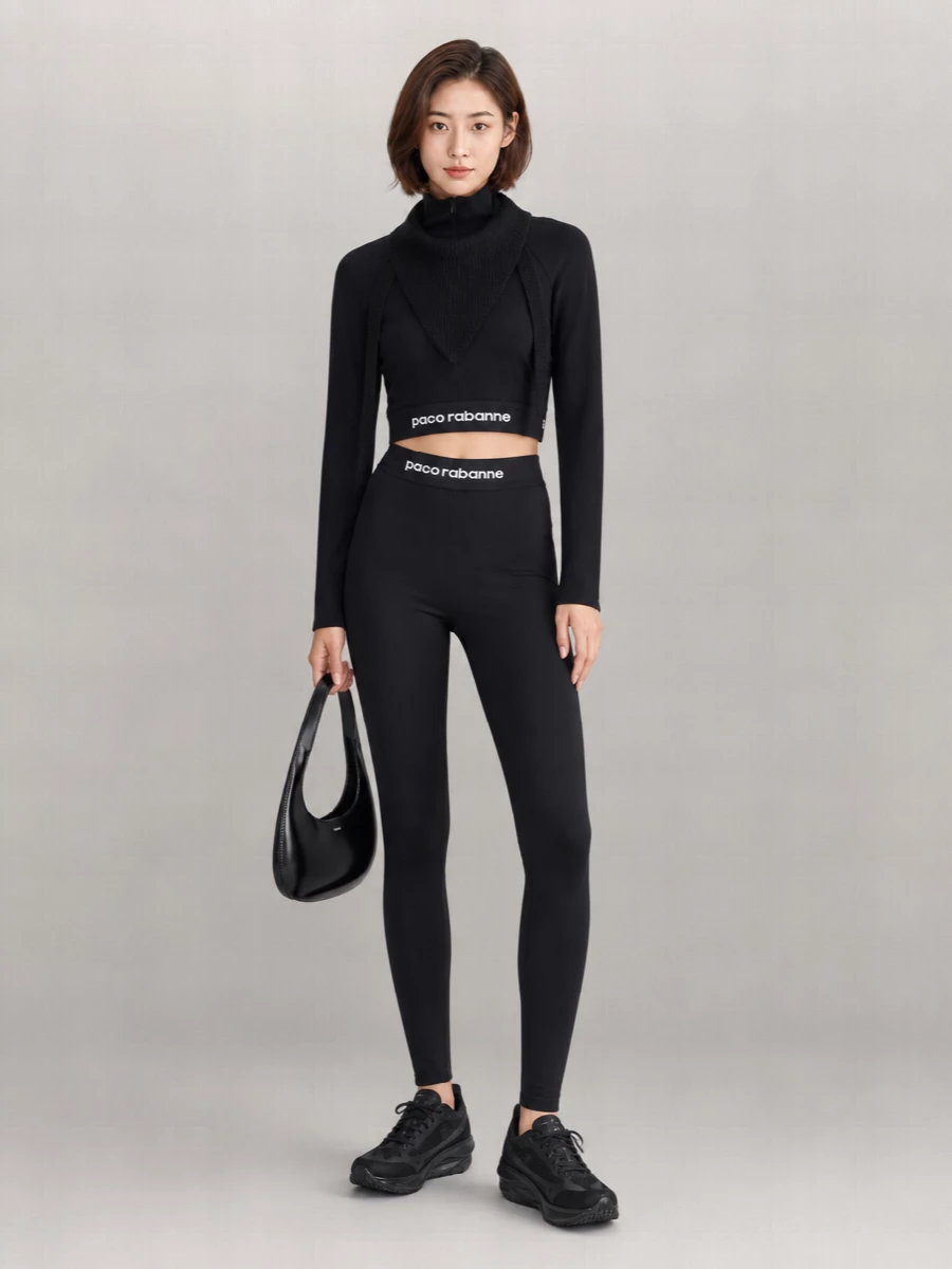 Paco Rabanne Cropped Slim-Fit Top