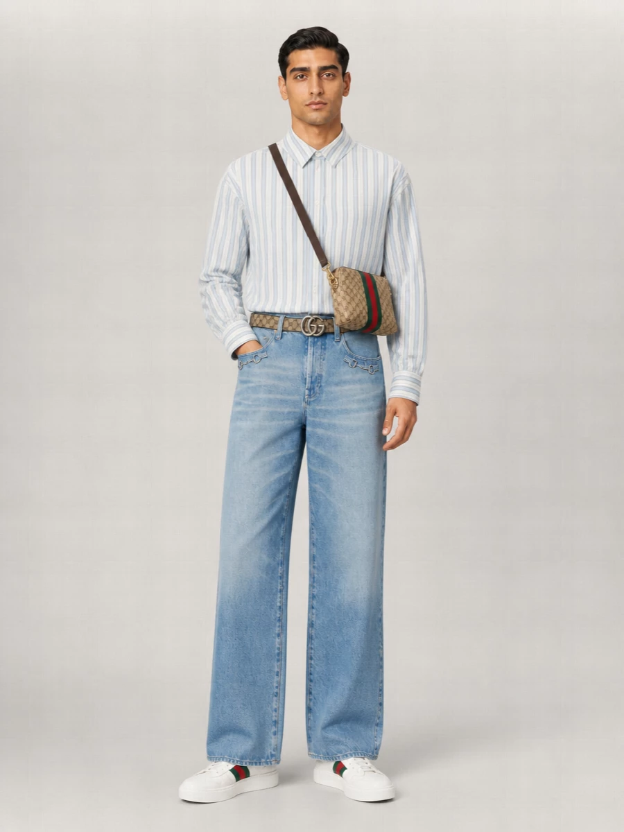 Gucci Cotton Belt
