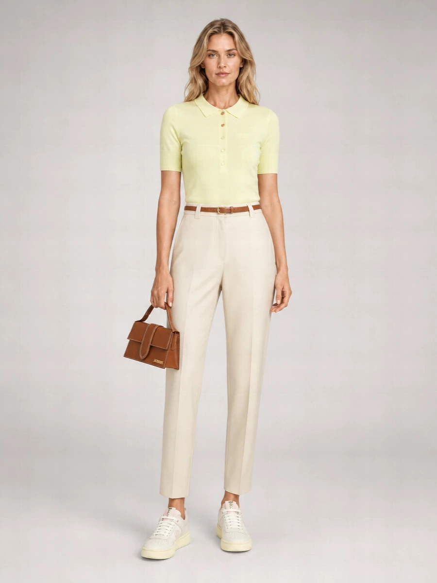 Paul Smith Wool Polo Top