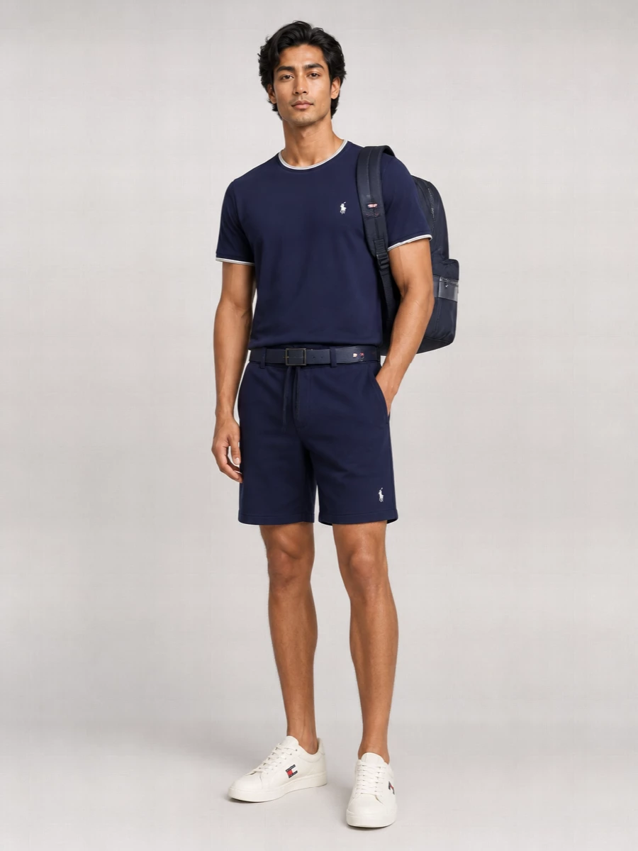 Tommy Hilfiger Leather Low-Top Sneakers