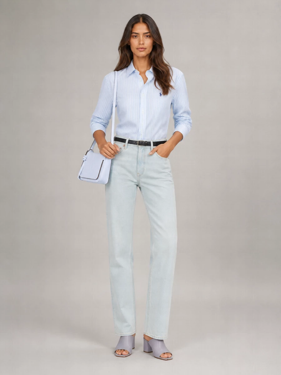 Calvin Klein Straight-Leg Denim Jeans