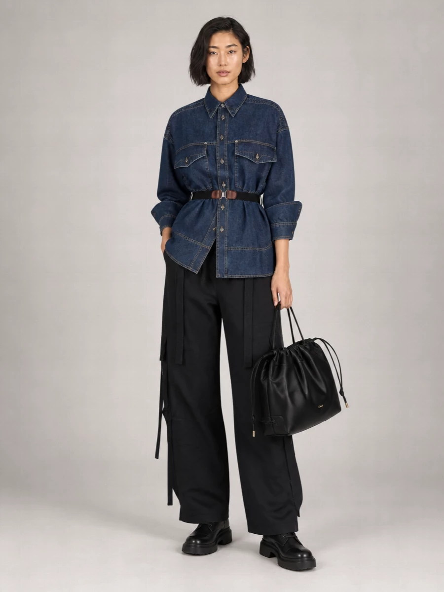 Tod's Leather Lace-Up Ankle Combat Boots