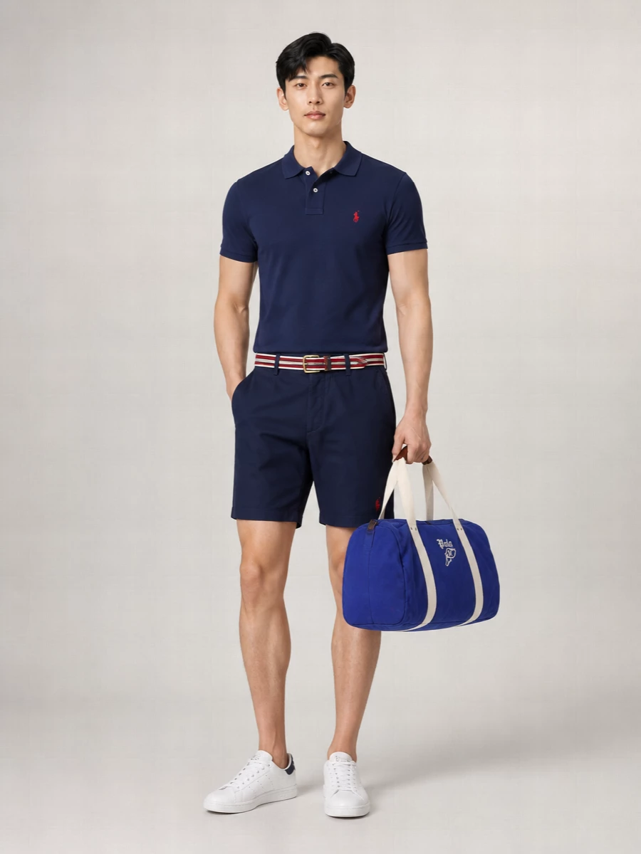 Ralph Lauren Linen Bermuda Shorts