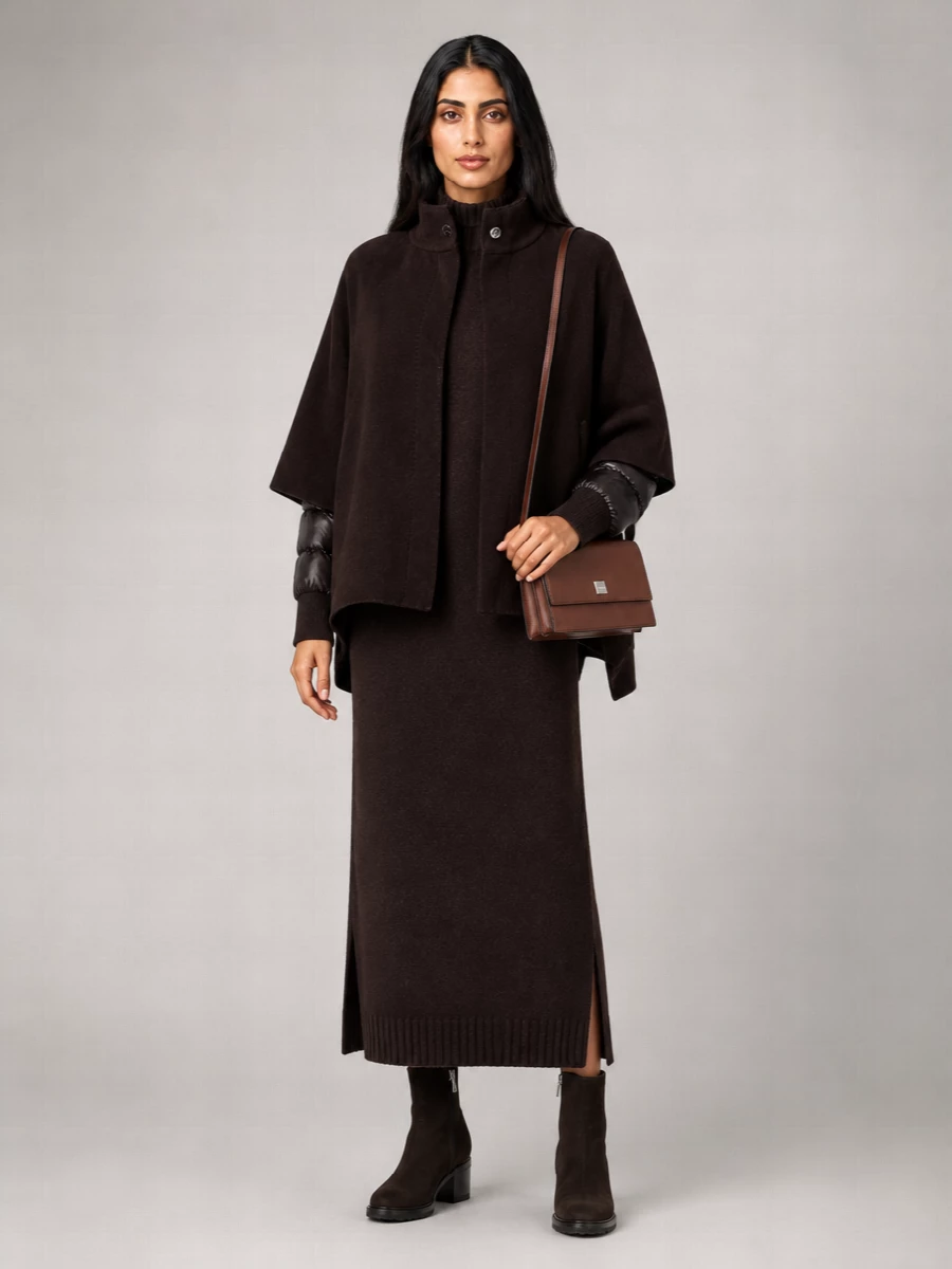 Moorer Wool Cashmere Fitted Jacket