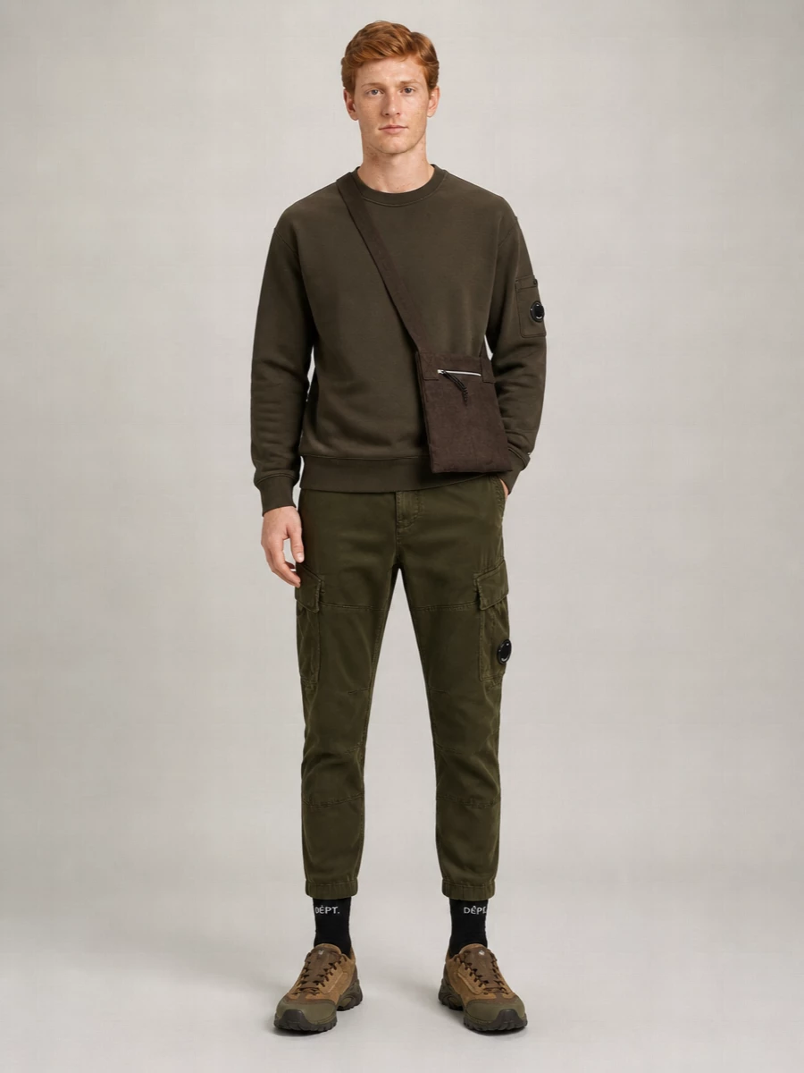 C.p. Company Cotton Crewneck Sweatshirt