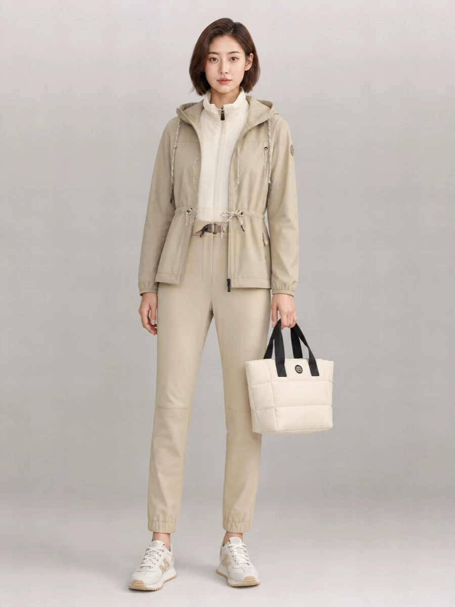 Moncler Grenoble Nylon Fitted Jacket