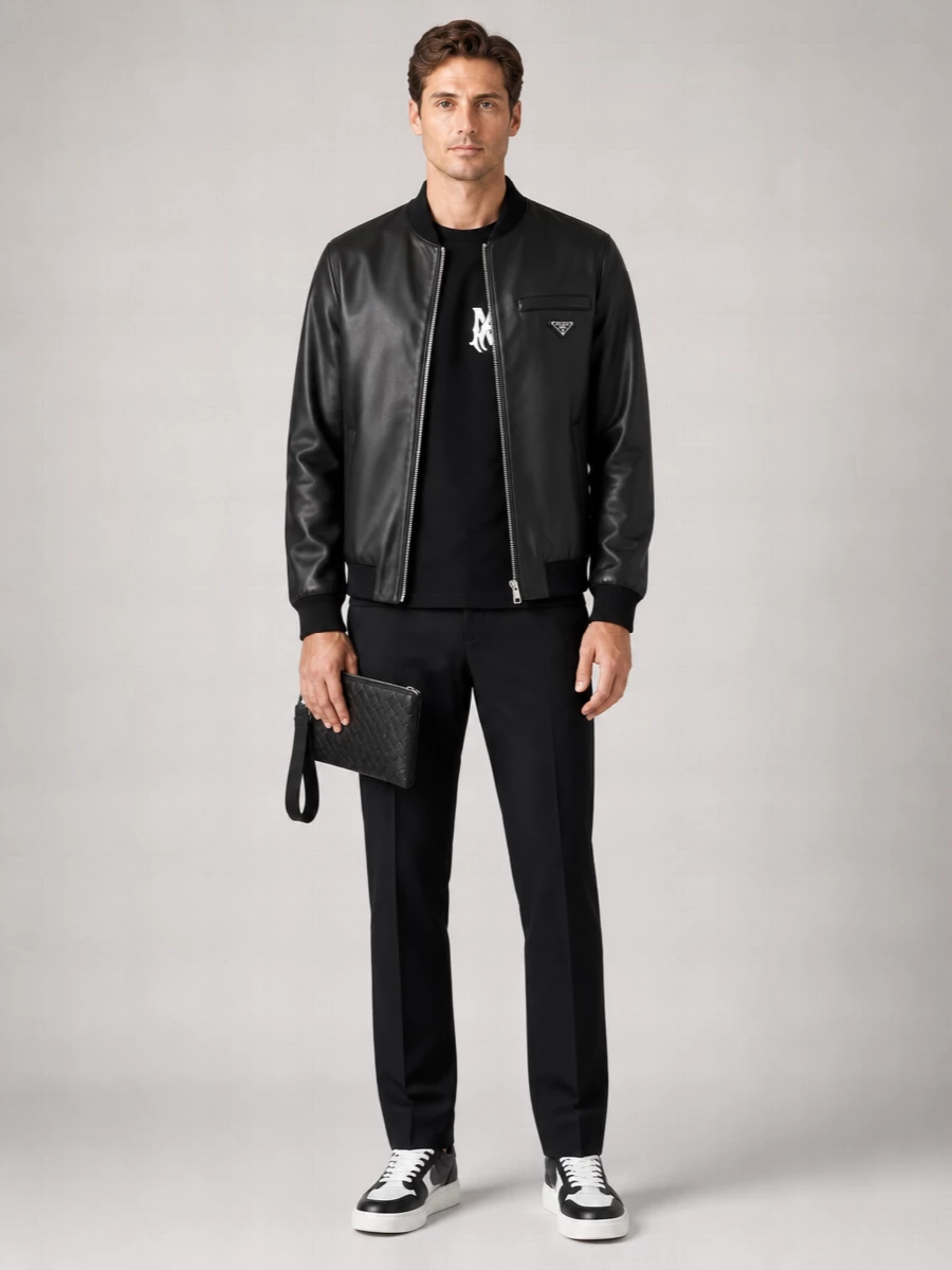 Alexander Mcqueen Leather Oversized Low-Top Sneakers