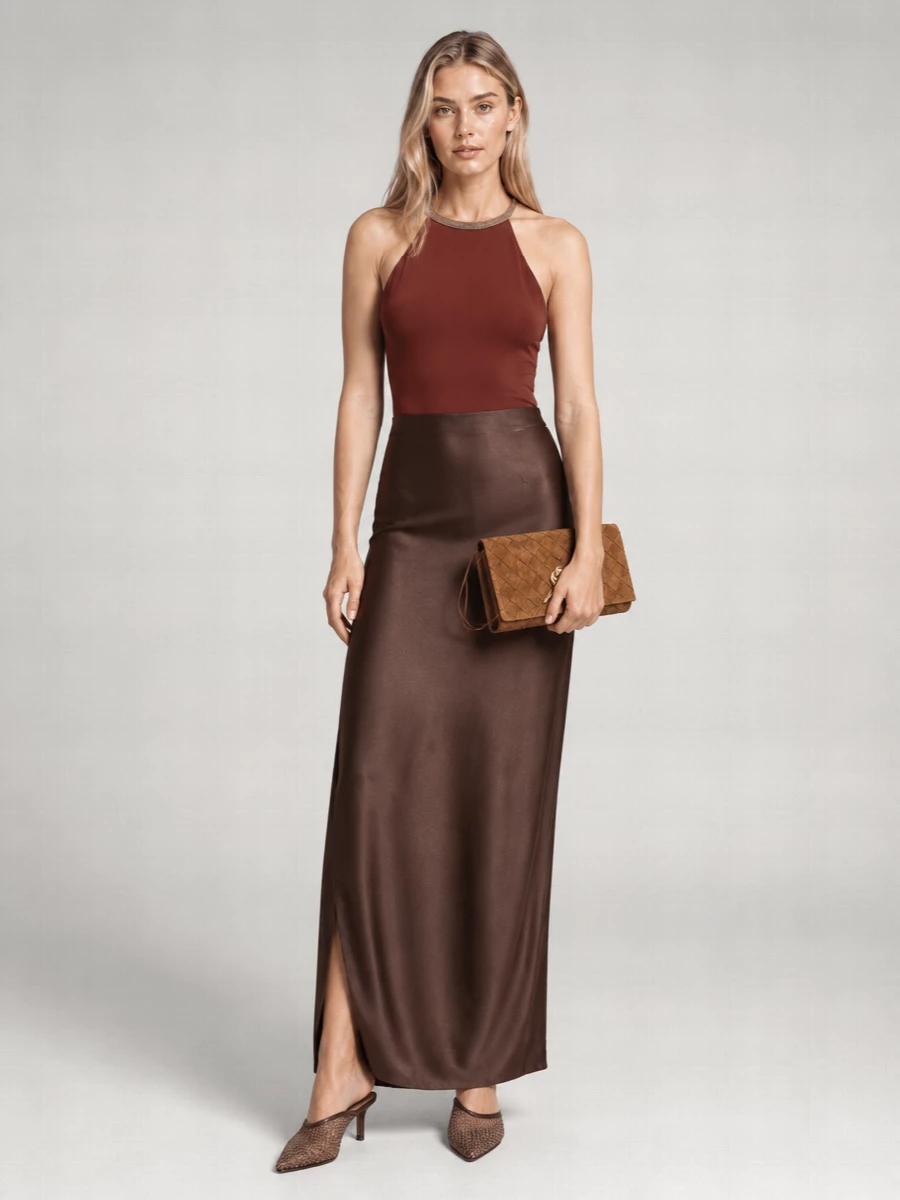 Brunello Cucinelli Halterneck One-Piece Swimsuit