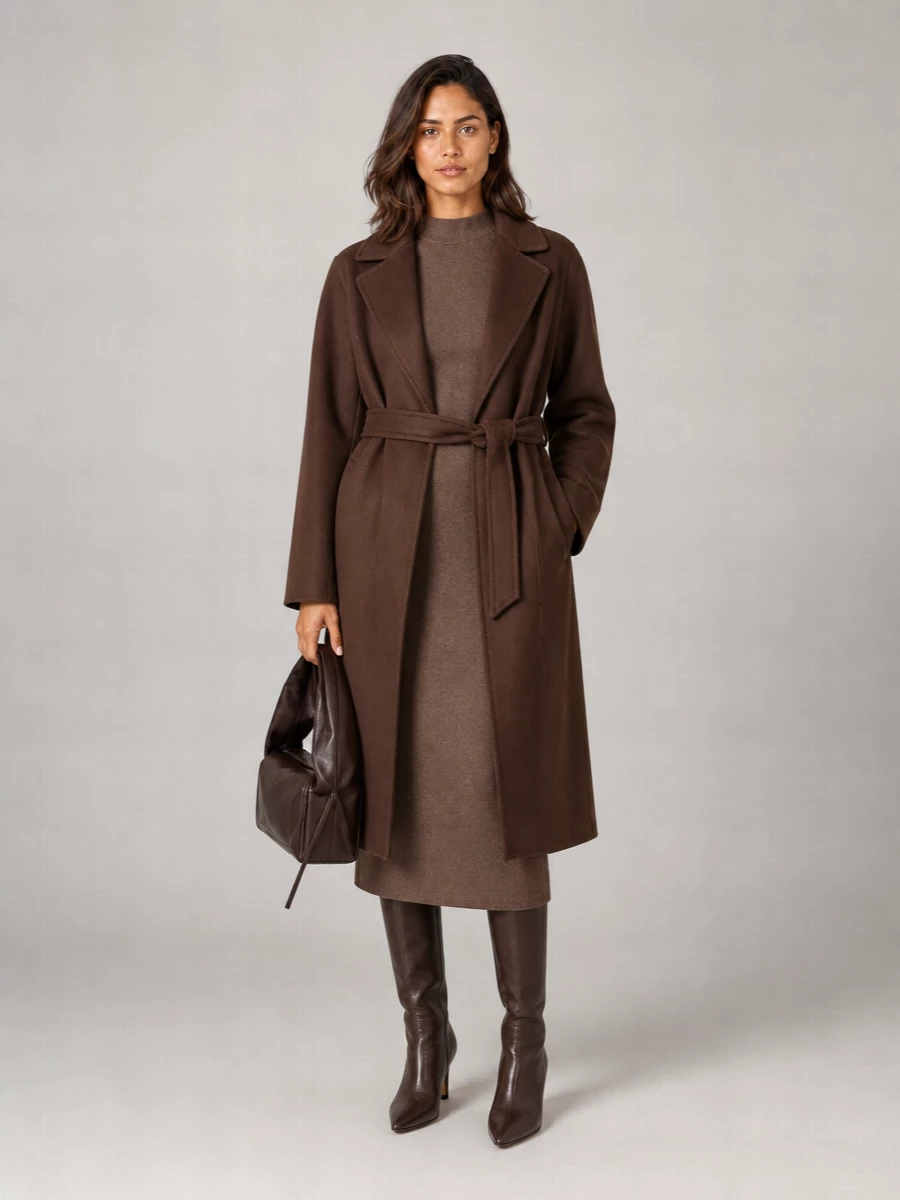 Weekend Max Mara Wool Belted Coat