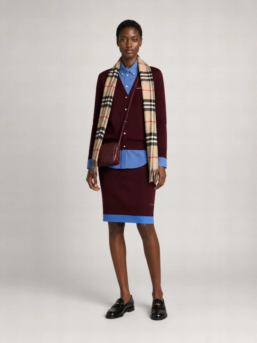 Miu Miu Virgin Wool Cardigan